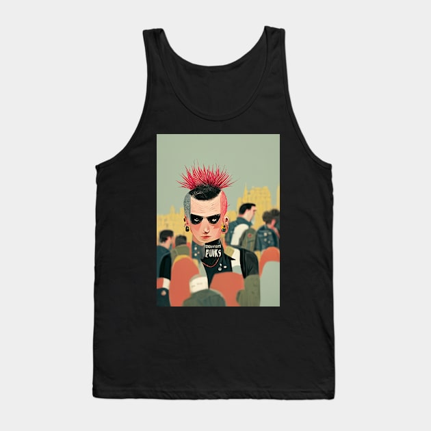 Punk Culture Tank Top by deificusArt